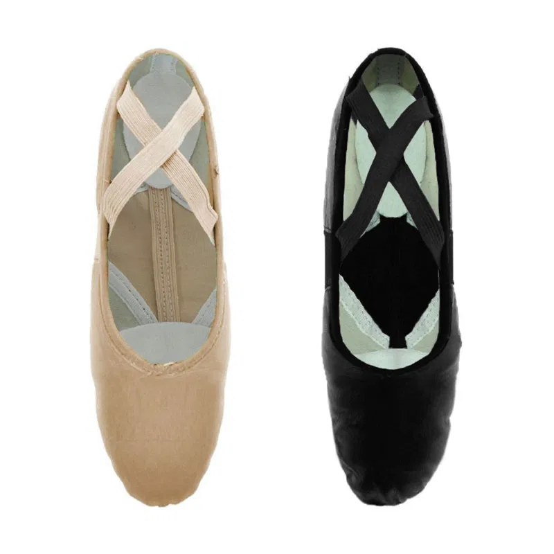 Starlite Flexi Leather Ballet Shoes, Split Sole (Small Size) - Image 4